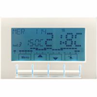 Ave 441CRT3 – S44 Domus chronothermostat électronique encastrable blanc