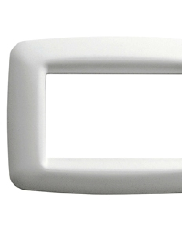 Gewiss GW32244 Playbus - cloud white 4-module cover plate