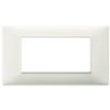 Plana - 4-place ivory technopolymer plate