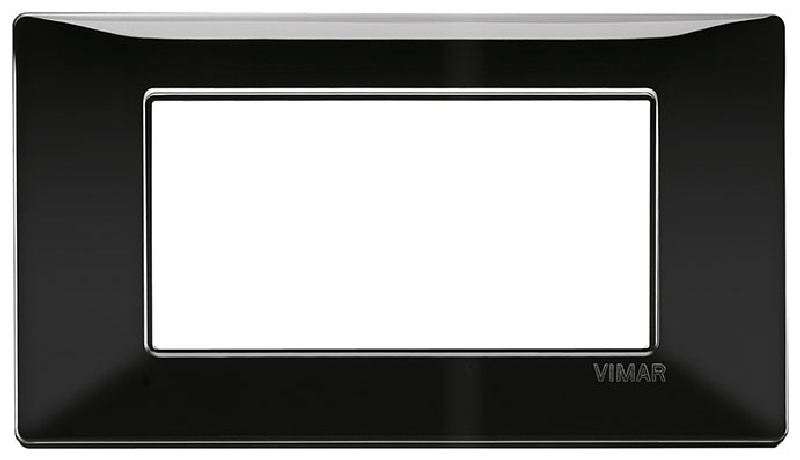 Vimar 14654.05 - Plate 4M techn. black