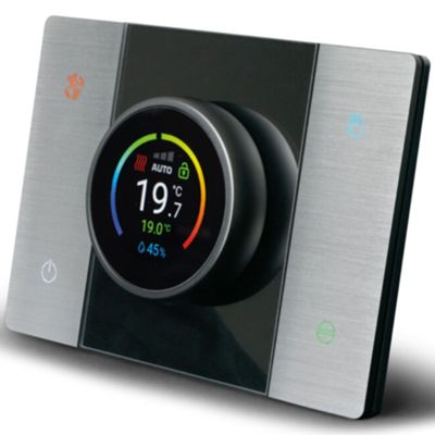 Ave 443CRTALS-W – chronothermostat Wi-Fi intégré T44 alun. naturel