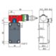 Pizzato FD 1884-M2 – interruptor de cuerda con reinicio de emergencia
