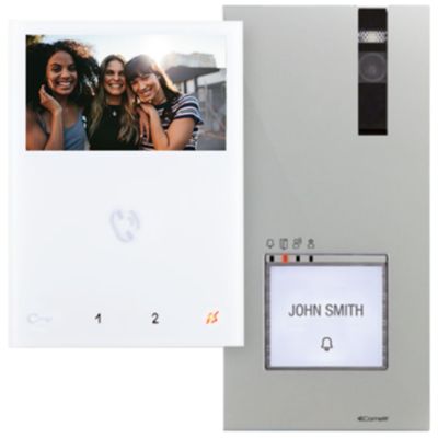Comelit 8461V SB2 - MINI HF single-family video intercom kit - QUADRA