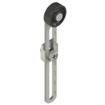 Pizzato VN A00KP – levier pivotant droit avec galet de 20 mm