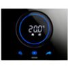 Gewiss GW16970CN Chorus - Termostato de pared Wi-Fi THERMO ICE negro