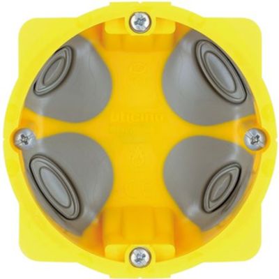 BTicino PB502N - Caja empotrable de 3 plazas para placas de yeso
