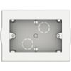 Caja de pared rectangular BTicino de 3 plazas