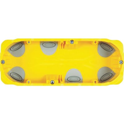 BTicino PB506N - Coffret encastrable 6 places pour plaques de plâtre