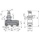 Pizzato MK V11D17 – Cross Wheel Push Button Microswitch