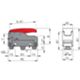 Pizzato MK V11F49 – red button microswitch