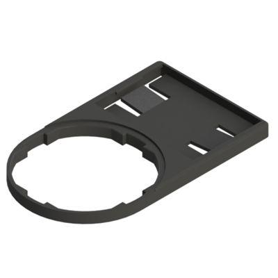 Pizzato VE PT32A00A0 – portaplatos con orificio perfilado de 18x27mm