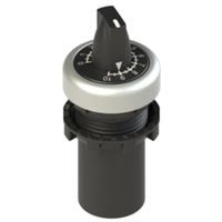 Pizzato E6 1DM04K7-D119 – potenziometro cromo satinato 4,7 kohm