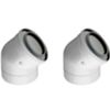 Bosch 7736995071 - coude coaxial 45° diam. 60/100Alu