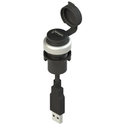 Pizzato E2 1USB9CN0.8 – presa USB 2.0 0.8m