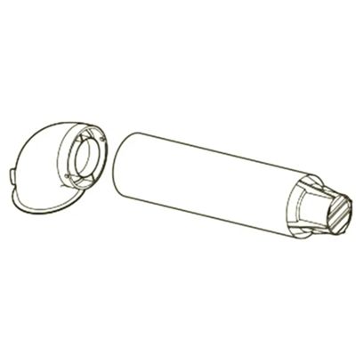 Bosch 7716050037 - horizontal coaxial kit 60/100 Alu