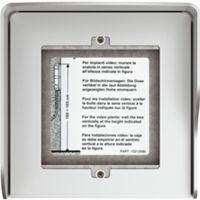 BTicino 350611 - Caja de superficie SFERA 1M