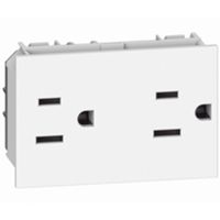 BTicino KW4188 - Double American socket
