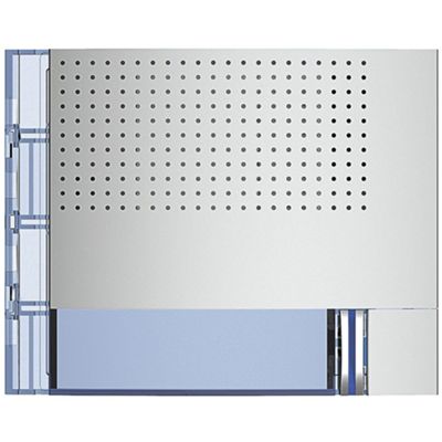 BTicino 351011 - façade d'enceinte de base avec bouton SFERA NEW