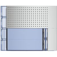 BTicino 351021 - basic speaker front with 2 SFERA NEW buttons