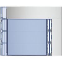 BTicino 352031 - façade avec 3 boutons SFERA NEW