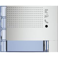 BTicino 351111 - façade de module haut-parleur avancé avec 1 bouton SFERA