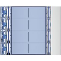 BTicino 352181 - panel frontal con 8 botones SFERA