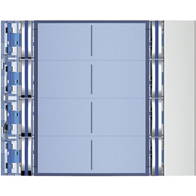 BTicino 352181 - 8-button SFERA front panel