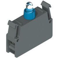 Pizzato E2 LP1A6V1 - Unidad LED tornillos abrazadera cable 12-30Vac azul