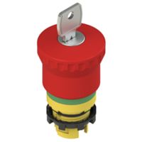Pizzato E2 1PEBZ4731 – bouton d'urgence de verrouillage avec indicateur