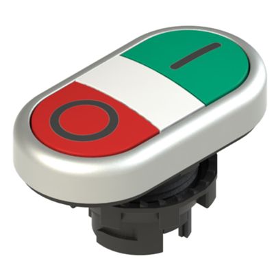 Pizzato E2 1PDRL9AAAD – pulsante doppio con marcatura