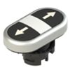 Pizzato E2 1PDRL9AAAB – double button with marking