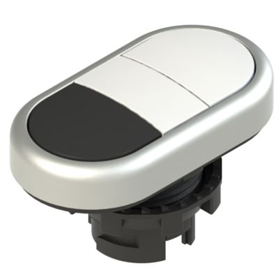 Pizzato E2 1PDRL90221 – pulsante doppio senza marcatura