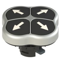 Pizzato E2 1PQFA9QAAA – bouton quadruple