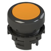 Pizzato E2 1PU2R8210 – orange button black ring
