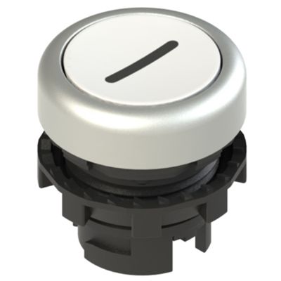 Pizzato E2 1PU2R229L2 – bouton blanc avec marquage