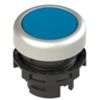 Pizzato E2 1PU2R6290 – pulsador azul con anillo cromado