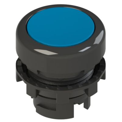 Pizzato E2 1PU2R6210 – blue button black ring