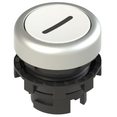 Pizzato E2 1PL2R229L2 – bouton blanc avec marquage