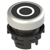 Pizzato E2 1PU2R129L1 – bouton noir avec marquage