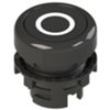 Pizzato E2 1PU2R121L1 – bouton noir avec marquage