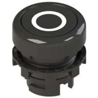Pizzato E2 1PU2R121L1 – bouton noir avec marquage
