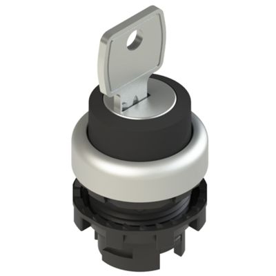 Pizzato E2 1SC3ACE19AA – selector de llave con 3 posiciones fijas