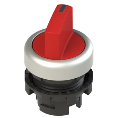 Pizzato E2 1SE12AVA39AB – selector de palanca corta con 2 posiciones fijas