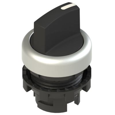 Pizzato E2 1SE13GCE19AB – Selector de palanca corta de 3 posiciones con retorno