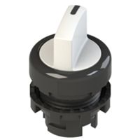 Pizzato E2 1SL12AVD21AB – selector de palanca corta con 2 posiciones fijas