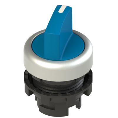 Pizzato E2 1SL12AVD69AB – selector de palanca corta con 2 posiciones fijas