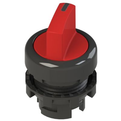 Pizzato E2 1SL12AVD31AB – selector de palanca corta con 2 posiciones fijas
