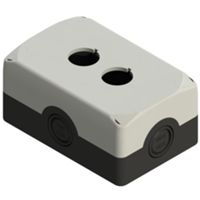 Pizzato ES 32000 – contenitore grigio 2 fori 22mm