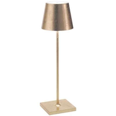 Zafferano LD0340BFO - lampada da tavolo Poldina Pro foglia oro