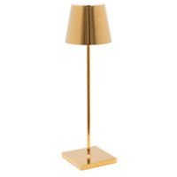 Zafferano LD0340O3 - Lampe de table Poldina Pro en or poli
